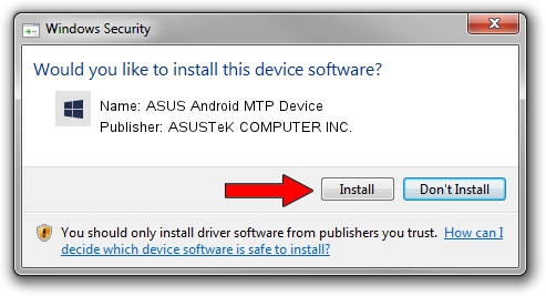 ASUSTeK COMPUTER INC. ASUS Android MTP Device driver installation 1279425