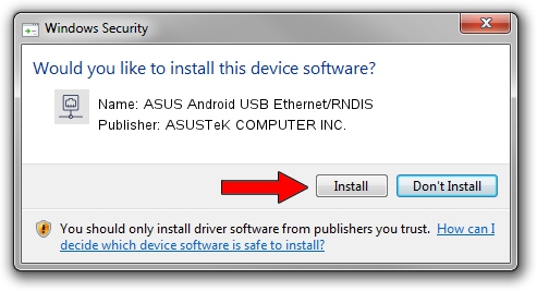 ASUSTeK COMPUTER INC. ASUS Android USB Ethernet/RNDIS driver download 1836183