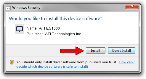 ati es1000 driver windows 7 64 bit