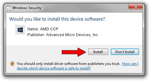 Advanced Micro Devices, Inc AMD CCP driver installation 4456401