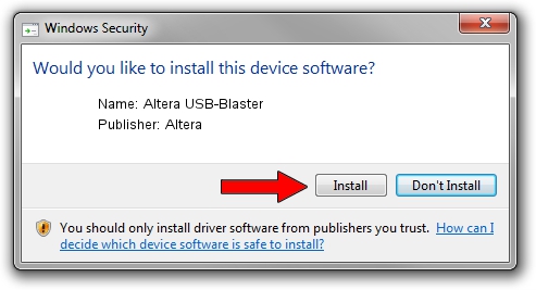 Uberettiget inden for Forholdsvis Download and install Altera Altera USB-Blaster - driver id 1764295