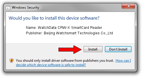 Beijing Watchsmart Technologies Co.,Ltd WatchData CRW-X SmartCard Reader driver download 4547177