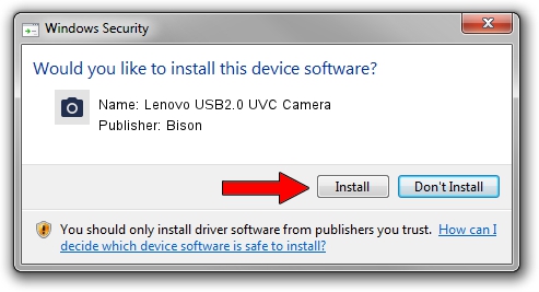 Bison Lenovo USB2.0 UVC Camera setup file 404901