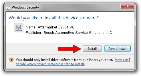 Bosch Automotive Service Solutions LLC Aftermarket J2534 VCI driver download 4440352