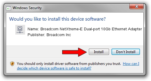 Broadcom Inc Broadcom NetXtreme-E Dual-port 10Gb Ethernet Adapter driver download 4696304