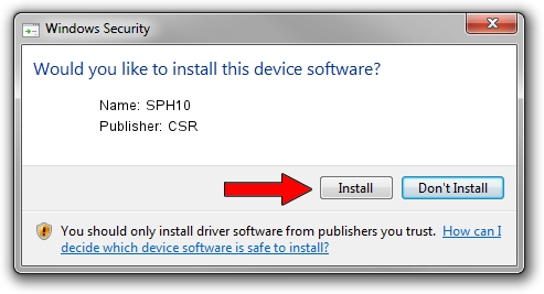 CSR SPH10 driver download 1776213