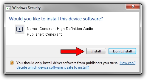 Conexant Conexant High Definition Audio driver installation 1270232