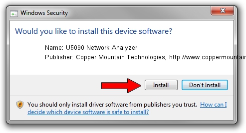 Copper Mountain Technologies, http://www.coppermountaintech.com U5090 Network Analyzer setup file 4447334