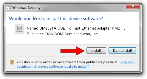 DAVICOM Semiconductor, Inc. DM9621A USB To Fast Ethernet Adapter KMDF . driver download 2393316