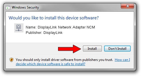 DisplayLink DisplayLink Network Adapter NCM driver installation 10507