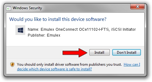 Emulex Emulex OneConnect OCe11102-I-FTS, iSCSI Initiator driver download 449205