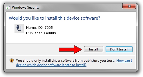 Genius DX-7005 driver download 1255992