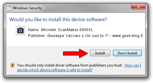 Giuseppe Vaccaro o chi vuoi tu !!! - www.geek-blog.it Microtek ScanMaker 6400XL driver installation 1780156