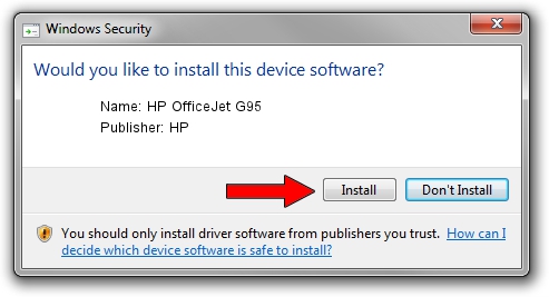 HP HP OfficeJet G95 setup file 1141607