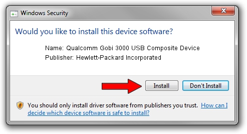 Hewlett-Packard Incorporated Qualcomm Gobi 3000 USB Composite Device setup file 25950