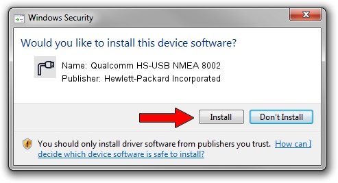 Hewlett-Packard Incorporated Qualcomm HS-USB NMEA 8002 setup file 26380