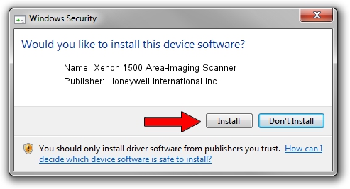 Honeywell International Inc. Xenon 1500 Area-Imaging Scanner setup file 2185525