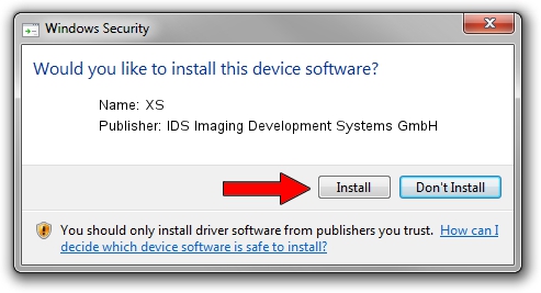 IDS Imaging Development Systems GmbH XS driver installation 19249
