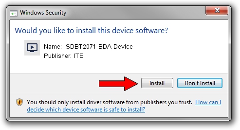 ITE ISDBT2071 BDA Device driver download 4577458