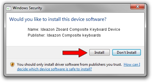 Ideazon Composite keyboards Ideazon Zboard Composite Keyboard Device setup file 1309917