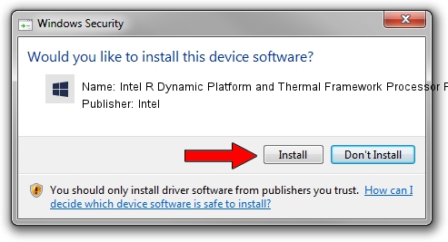 Intel Intel R Dynamic Platform and Thermal Framework Processor Participant driver download 572321