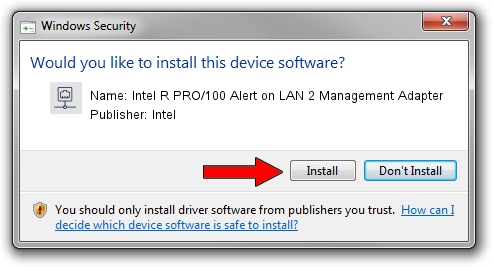 Intel Intel R PRO/100 Alert on LAN 2 Management Adapter driver installation 1093929