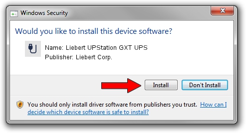 liebert upstation gxt software