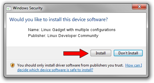 Linux Developer Community Linux Gadget with multiple configurations driver installation 1722459