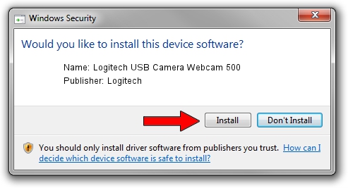 Download and install Logitech Logitech USB Camera 500 driver 1697258