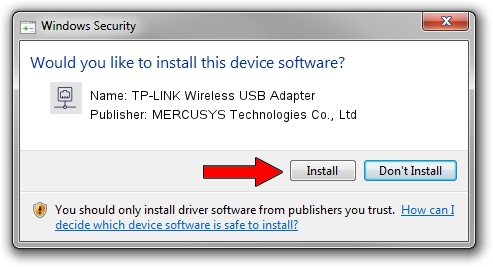 MERCUSYS Technologies Co., Ltd TP-LINK Wireless USB Adapter setup file 3862681