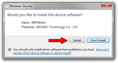 MOORC Technology Co., Ltd MIPItester setup file 4486149