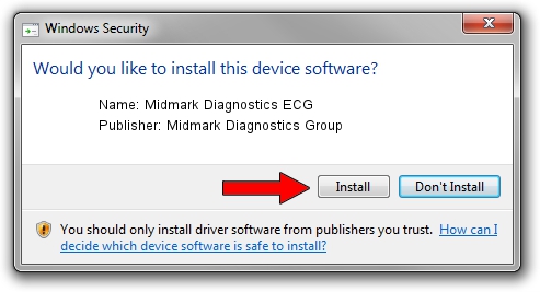 Midmark Diagnostics Group Midmark Diagnostics ECG setup file 2124851