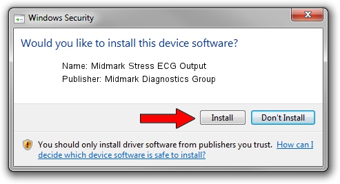 Midmark Diagnostics Group Midmark Stress ECG Output driver download 2124825