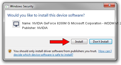 NVIDIA NVIDIA GeForce 8200M G Microsoft Corporation - WDDM v1.2 driver download 1184638
