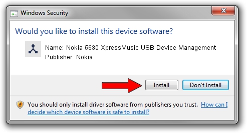 Nokia Nokia 5630 XpressMusic USB Device Management setup file 1209663