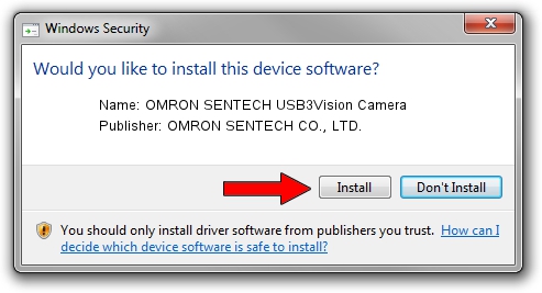 OMRON SENTECH CO., LTD. OMRON SENTECH USB3Vision Camera driver installation 4442880