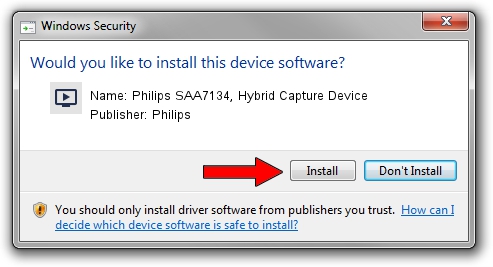 Philips Philips SAA7134, Hybrid Capture Device setup file 1102735