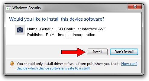PixArt Imaging Incorporation Generic USB Controller Interface AVS setup file 1465338