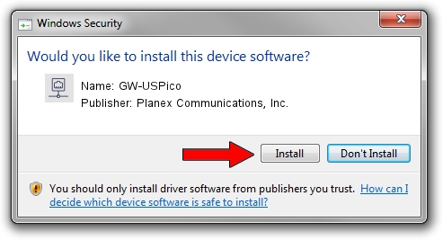 Planex Communications, Inc. GW-USPico driver download 1283665