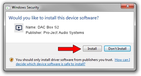 Pro-Ject Audio Systems DAC Box S2 driver download 4495966