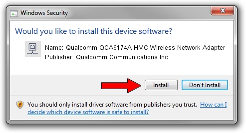 Qualcomm Communications Inc. Qualcomm QCA6174A HMC Wireless Network Adapter driver download 4614400