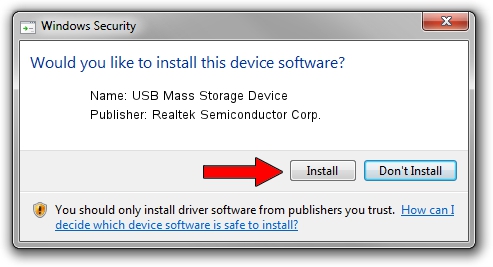 Realtek Semiconductor Corp. USB Mass Storage Device driver download 1110437