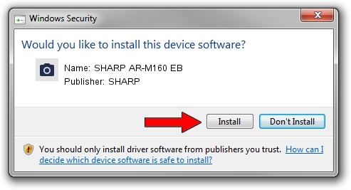 SHARP SHARP AR-M160 EB driver installation 1637120