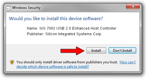Silicon Integrated Systems Corp. SiS 7002 USB 2.0 Enhanced Host Controller driver download 1515915