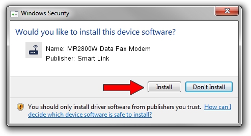 Smart Link MR2800W Data Fax Modem setup file 936444