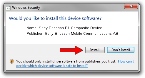 Sony Ericsson Mobile Communications AB Sony Ericsson P1 Composite Device driver download 1637792
