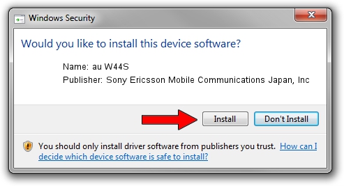 Sony Ericsson Mobile Communications Japan, Inc au W44S driver download 2012385