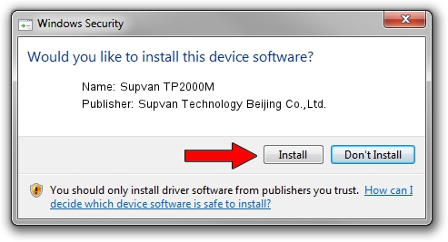 Supvan Technology Beijing Co.,Ltd. Supvan TP2000M driver installation 4583319