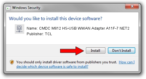 TCL CMDC M812 HS-USB WWAN Adapter A11F-7 NET2 driver download 4424058