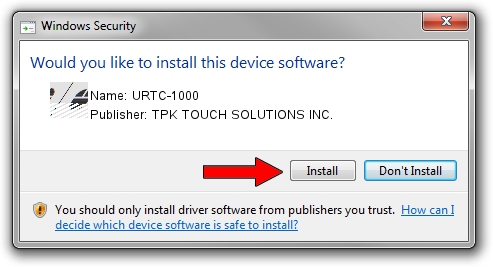 TPK TOUCH SOLUTIONS INC. URTC-1000 driver download 2461133